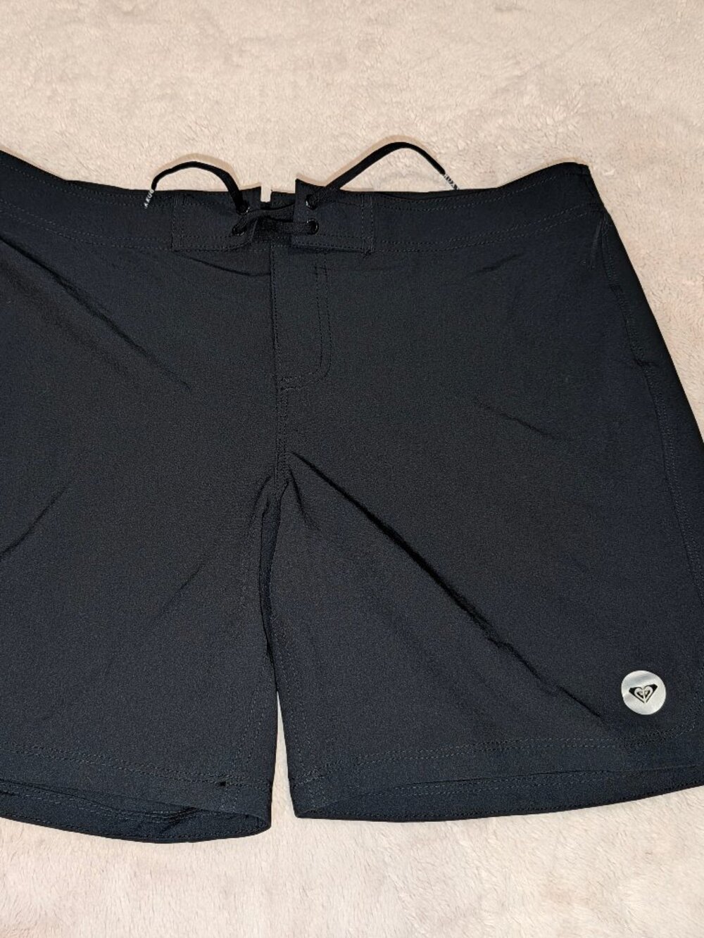 Roxy Women's Swim Board Shorts Large Black
